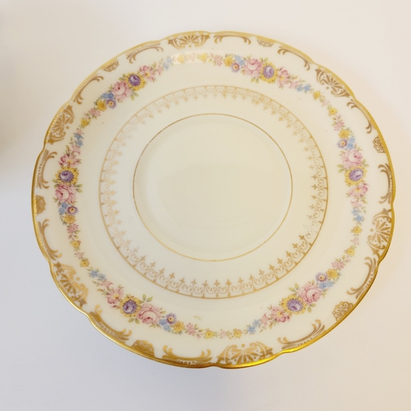 KPM Royal Ivory Antique Soup/Bulion Bowl And Saucer - Picture 5 of 8